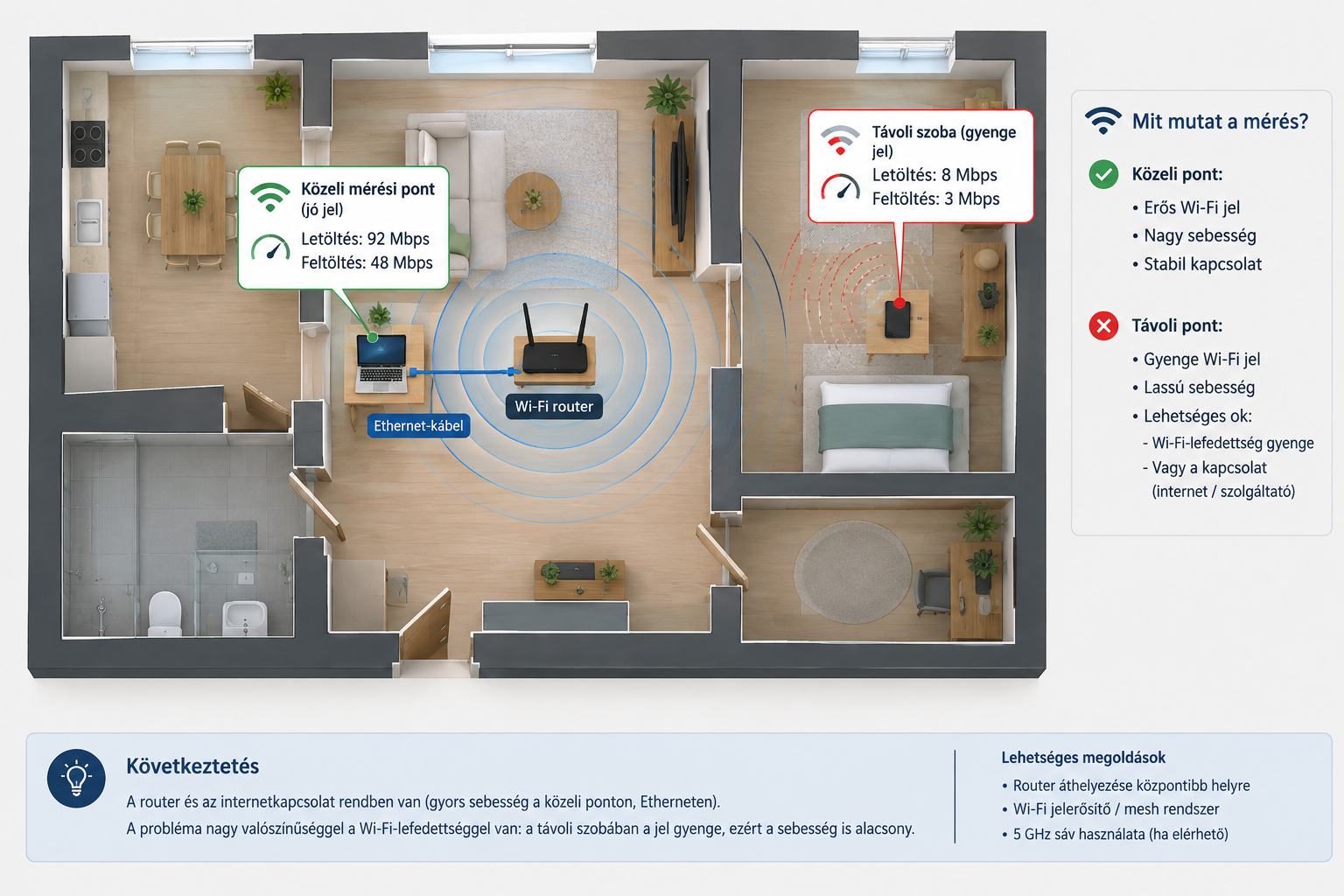Lassú Wi-Fi – mitől lehet és hogyan gyorsítható?