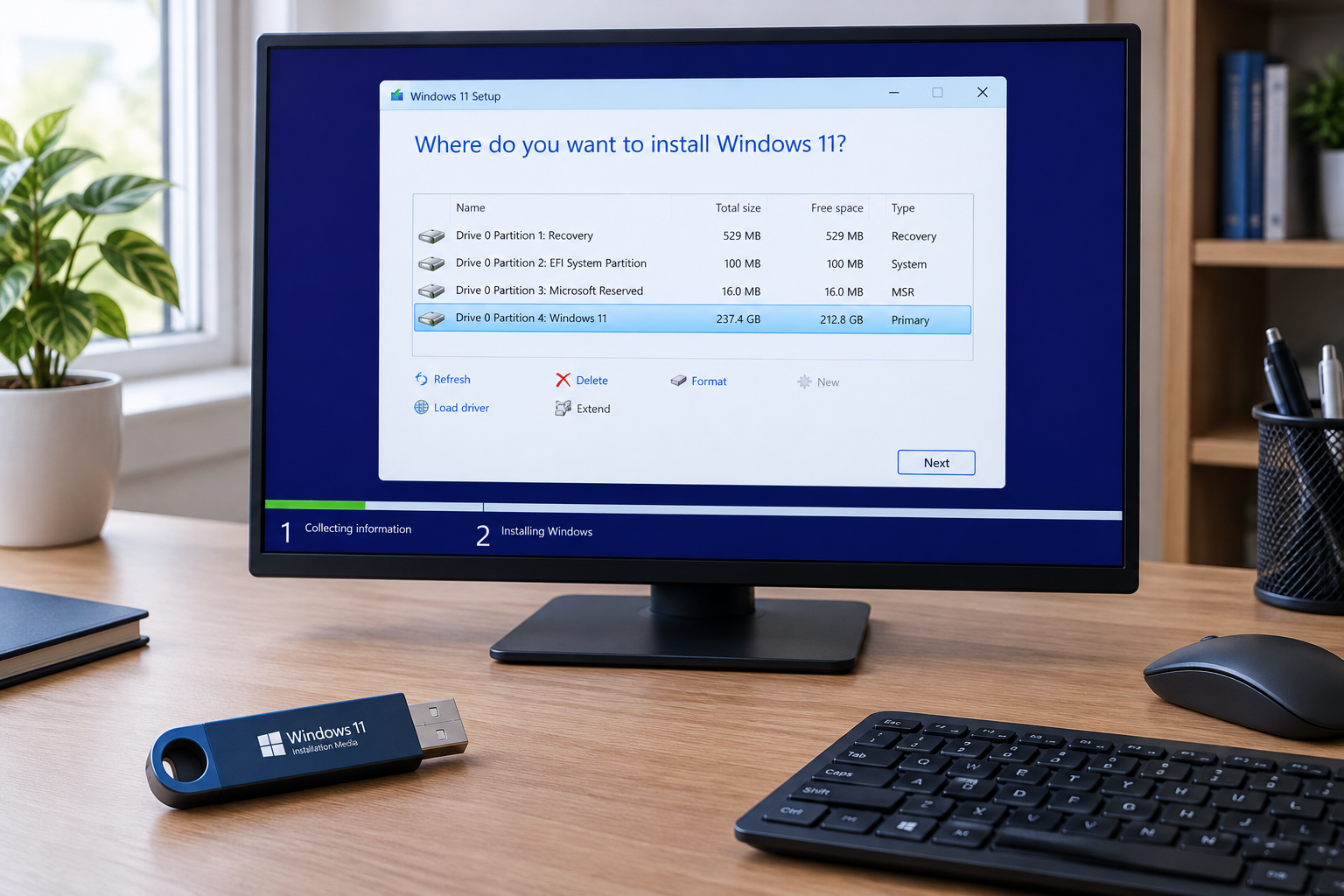 Windows 11 telepítése lépésről lépésre
