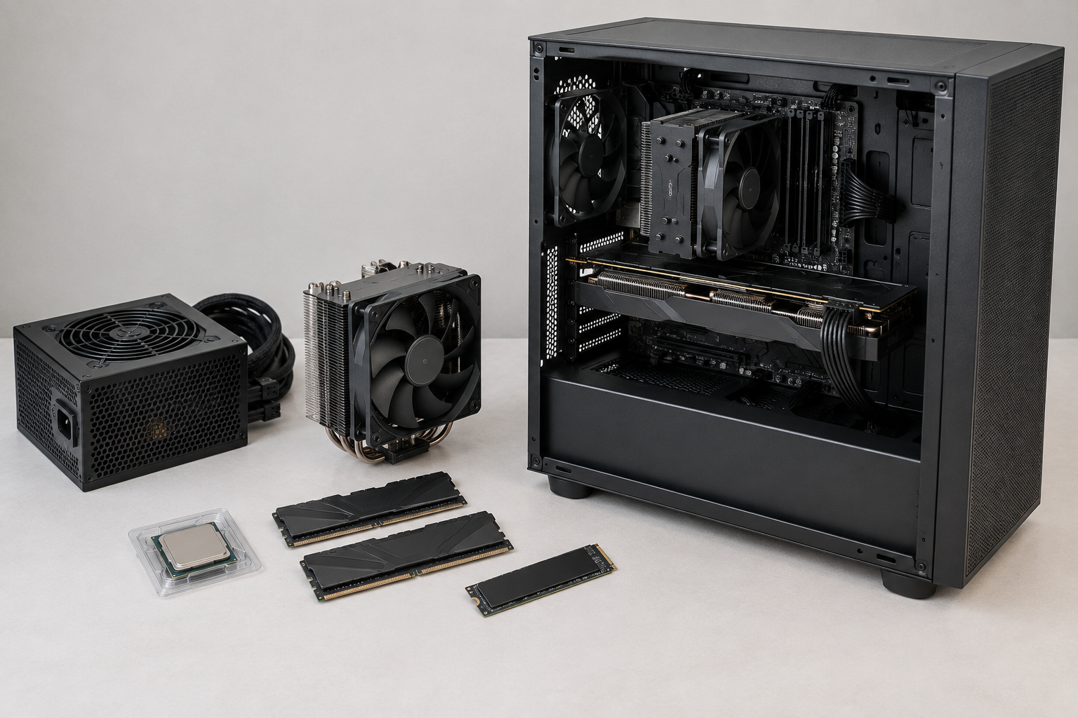 Gaming PC összeállítás 2026 – mire érdemes költeni?