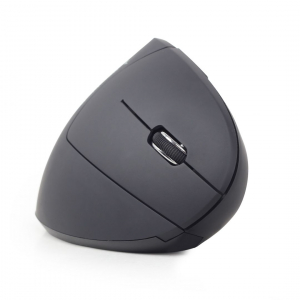 Gembird MUSW-ERGO-01 Ergonomic wireless mouse Black  - MUSW-ERGO-01