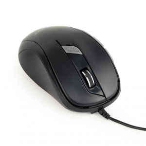 Gembird MUS-6B-01 optical mouse Black - MUS-6B-01