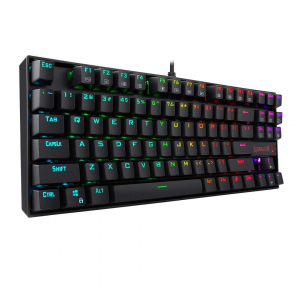Redragon Kumara RGB Backlit Mechanical Gaming Keyboard Red Switches Black HU - K552RGB-1_RED_HU