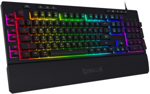 Redragon Shiva RGB Membrane Gaming Keyboard Black HU - K512RGB_HU