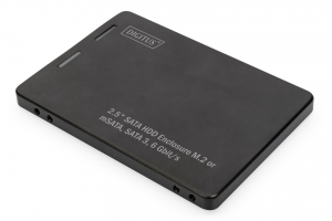 Digitus 2,5" SATA HDD Enclosure M.2 or mSATA - DA-71118