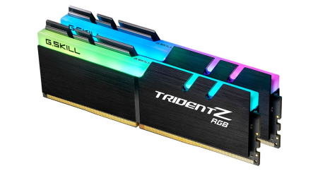G.SKILL 16GB DDR4 3600MHz Kit(2x8GB) TridentZ RGB (for AMD) - F4-3600C18D-16GTZRX
