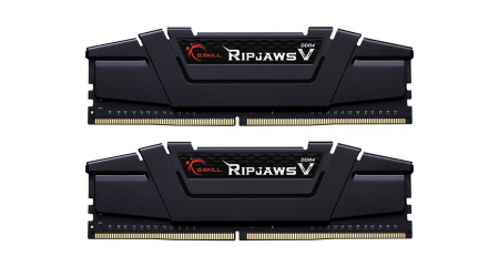 G.SKILL 16GB DDR4 3600Mhz Kit(2x8GB) Ripjaws V Black - F4-3600C18D-16GVK