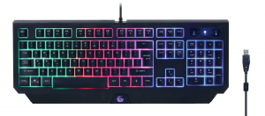 Gembird GGS-UMGL4-01-HU Phantom 4-in-1 Backlight Gaming kit Black HU - GGS-UMGL4-01-HU