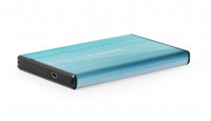 Gembird 2,5" EE2-U3S-3-B USB3.0 Enclosure Aluminium Blue - EE2-U3S-3-B