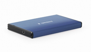 Gembird EE2-U3S-3-DB USB3.0 2,5" Enclosure Aluminium DeepBlue - EE2-U3S-3-DB