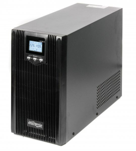 tápegység Gembird 3000VA Pure sine wave UPS LCD display USB Black - EG-UPS-PS3000-01