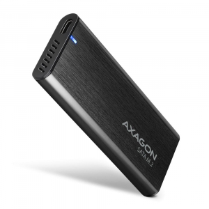 AXAGON EEM2-SBC SuperSpeed+ USB-C - M.2 SATA SSD RAW Box - EEM2-SBC