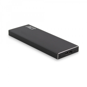 ACT AC1600 USB3.2 M.2 SATA SSD Enclosure Aluminium Design Black - AC1600
