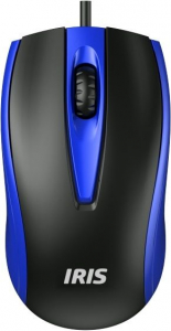 IRIS E-16 USB mouse Black/Blue - E-16