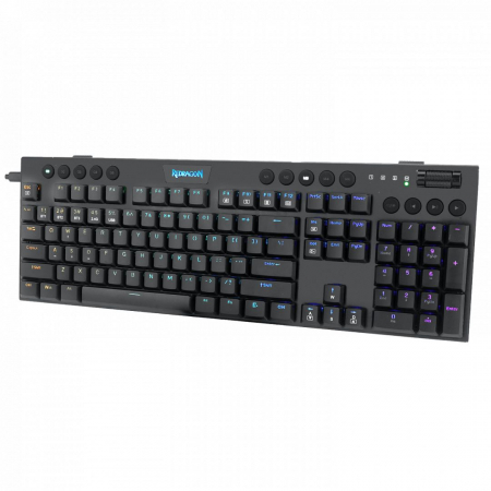 Redragon Horus, wired&2.4G&BT mechanical Keyboard, RGB, blue switch - K618-RGB_BLUE_HU
