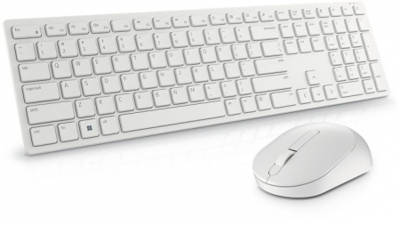 Dell KM5221W Pro Wireless Keyboard and Mouse White - KM5221WWHHUN