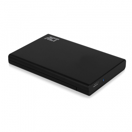 ACT AC1225 2,5" SATA hard drive enclosure screwless USB-C 3.2 Gen2 - AC1225