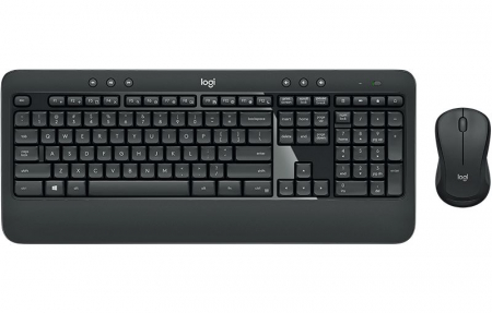 Logitech MK540 Advanced Wireless Combo Keyboard+Mouse Black US - 920-008685