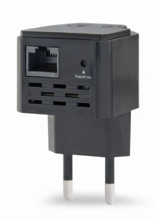 Gembird Wifi Repeater 300Mbps Black - WNP-RP300-03-BK