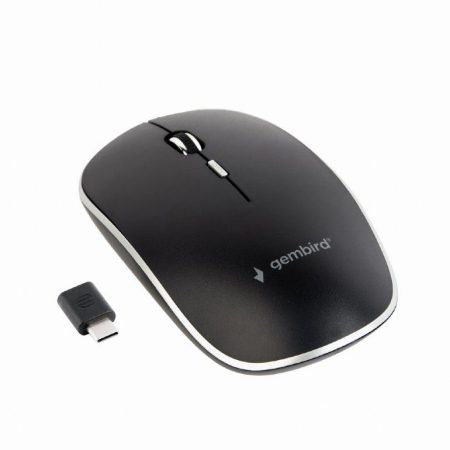 Gembird MUSW-4BSC-01 Silent Wireless Mouse Black - MUSW-4BSC-01