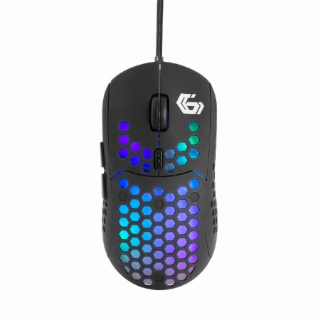 Gembird MUSG-RAGNAR-RX400 RGB Gaming Mouse Black - MUSG-RAGNAR-RX400