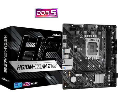 ASRock H610M-H2/M.2 D5 - 90-MXBML0-A0UAYZ