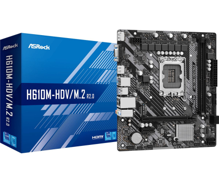 ASRock H610M-HDV/M.2 R2.0 - H610M-HDV/M.2 R2.0