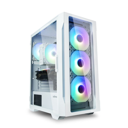 Zalman I3 Neo TG Tempered Glass White - I3 NEO TG WHITE