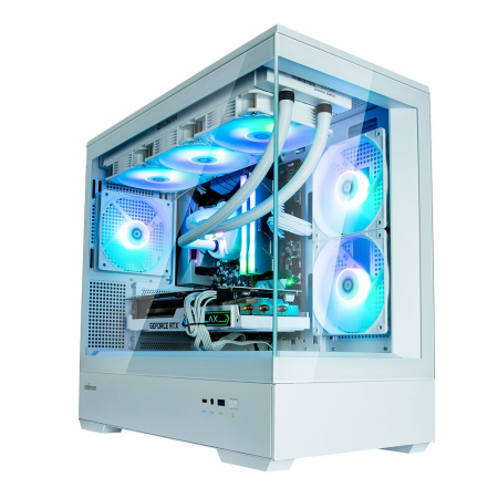 Zalman P30 Tempered Glass White - P30 WHITE