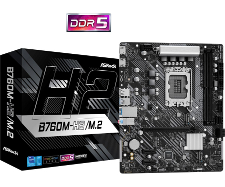ASRock B760M-H2/M.2 - 90-MXBN00-A0UAYZ