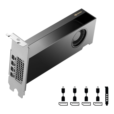 PNY RTX A2000 16GB DDR6 ADA (Retail Box) - VCNRTX2000ADA-PB