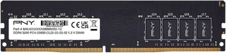 PNY 8GB DDR4 3200MHz Black - MD8GSD43200-SI