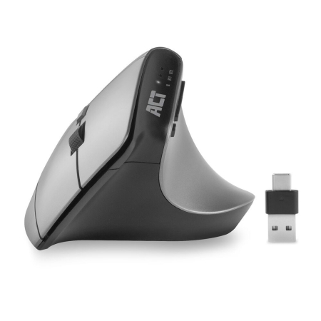 ACT A5515 Ergonomic Wireless Bluetooth Mouse Black - AC5155