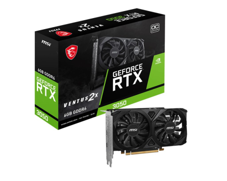 Msi RTX3050 VENTUS 2X E 6G OC - RTX 3050 VENTUS 2X E 6G OC