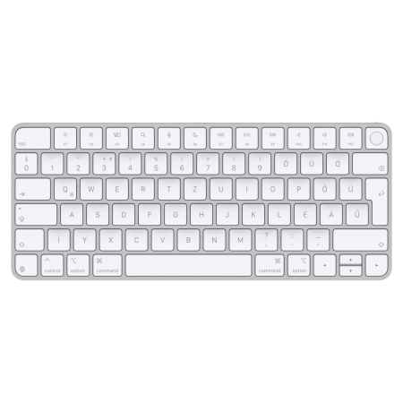 Apple Magic Keyboard (2024) Touch ID Bluetooth Keyboard White HU - MXCK3MG/A