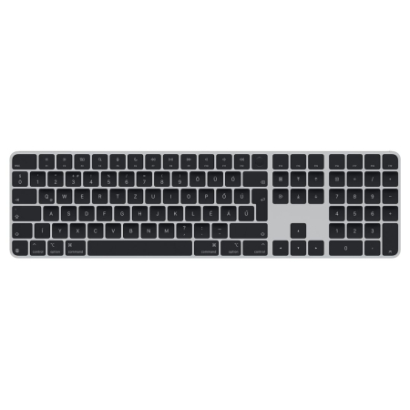 Apple Magic Keyboard (2024) Touch ID and Numeric Keypad Bluetooth Keyboard Black HU - MXK83MG/A
