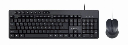 Gembird KBS-UM-04 Keyboard Combo Black US - KBS-UM-04