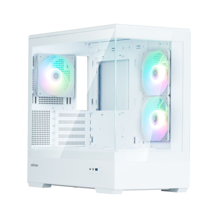 Zalman P30 V2 Tempered Glass White - P30 WHITE V2