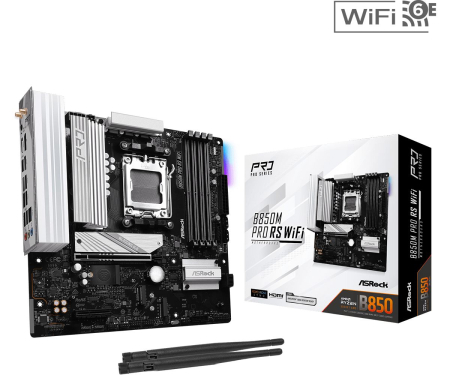 ASRock B850M PRO RS WIFI - 90-MXBR70-A0UAYZ