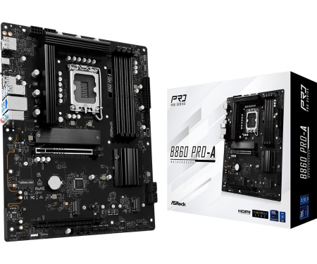 ASRock B860 PRO-A - 90-MXBRN-A0UAYZ