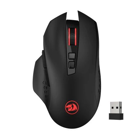 Redragon M656 Gainer Wireless Gaming Mouse Black/Red - M656