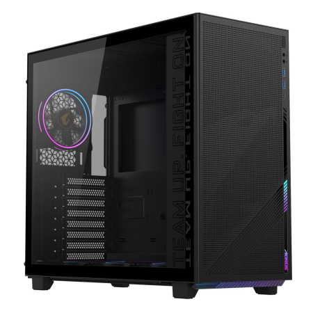 Gigabyte Aorus C400 Glass Tempered Glass Black - GB-AC400G