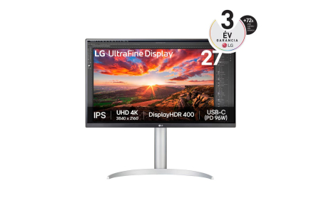 LG 27" 27UP850K-W IPS LED - 27UP850K-W.AEU