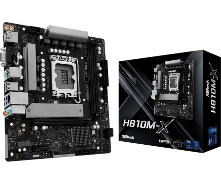 ASRock H810M-X - 90-MXBS4-A0UAYZ