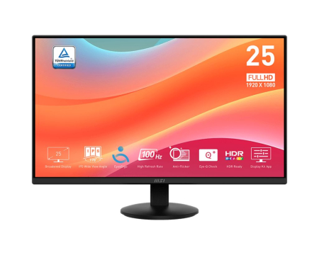 Msi 24,5" PRO MP252L IPS LED - 9S6-3PD7CT-012