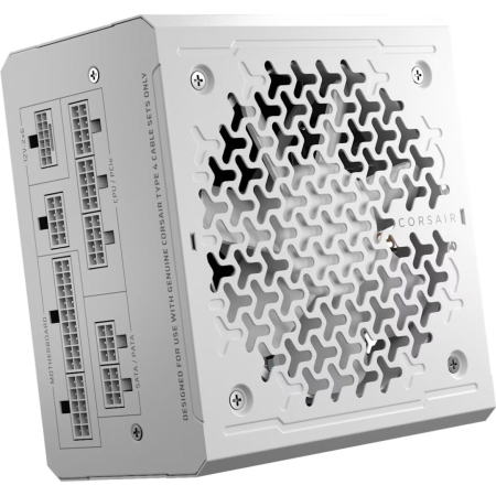 Corsair 1000W 80+ Gold RM1000e (2025) White - CP-9020294-EU