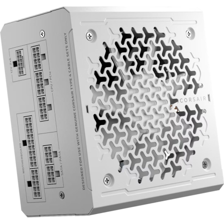 Corsair 750W 80+ Gold RM1000e (2025) White - CP-9020292-EU