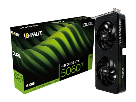 Palit GeForce RTX5060TI 8GB DDR7 Dual - NE7506T019P1-GB2062D