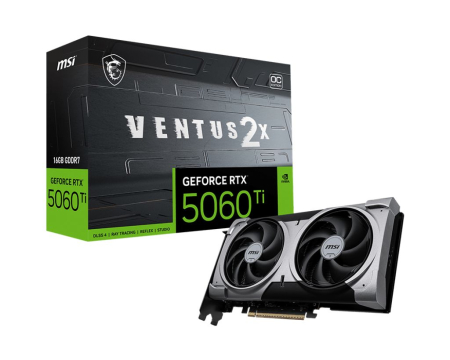 Msi RTX5060 TI 16G VENTUS 2X OC PLUS - RTX 5060 TI 16G VENTUS 2X OC PLUS