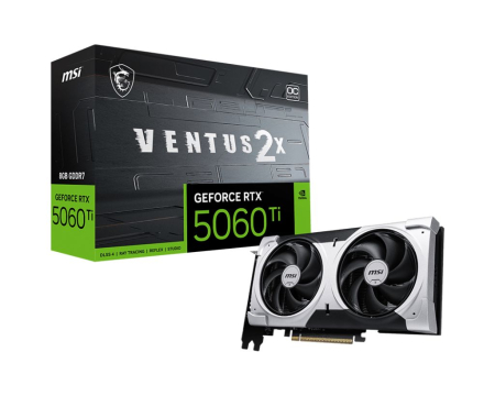 Msi RTX5060 TI 8G VENTUS 2X OC PLUS - RTX 5060 TI 8G VENTUS 2X OC PLUS