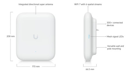 Ubiquiti UniFi U7 Pro Outdoor - U7-PRO-OUTDOOR